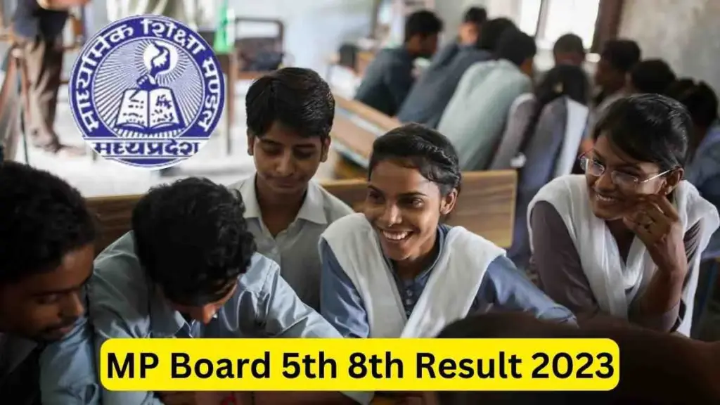 8th class result mp board 2026