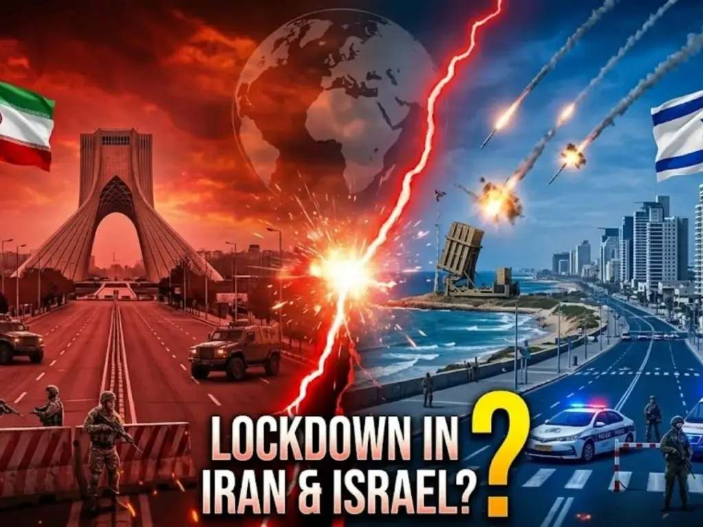Iran Israel War Lockdown Escalates
