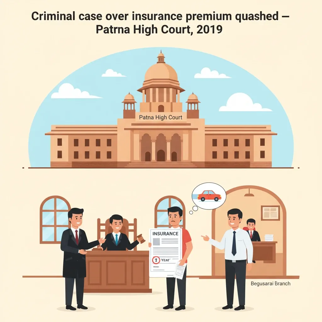 Patna High Court Quashes Case Against Insurance Branch Manager