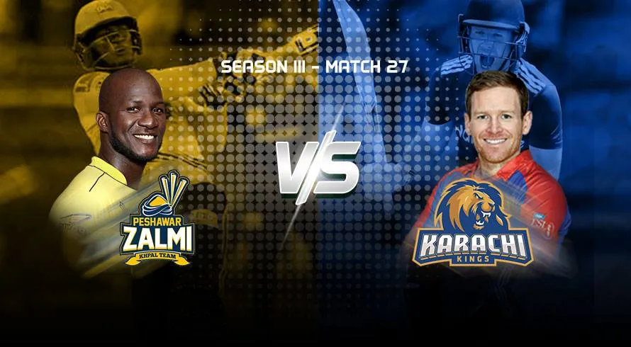 Karachi Kings vs Peshawar Zalmi