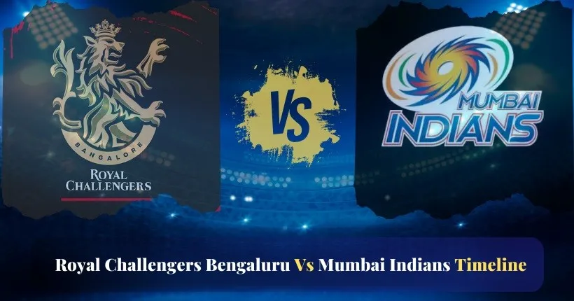 Royal Challengers Bengaluru vs Mumbai Indians Standings Update