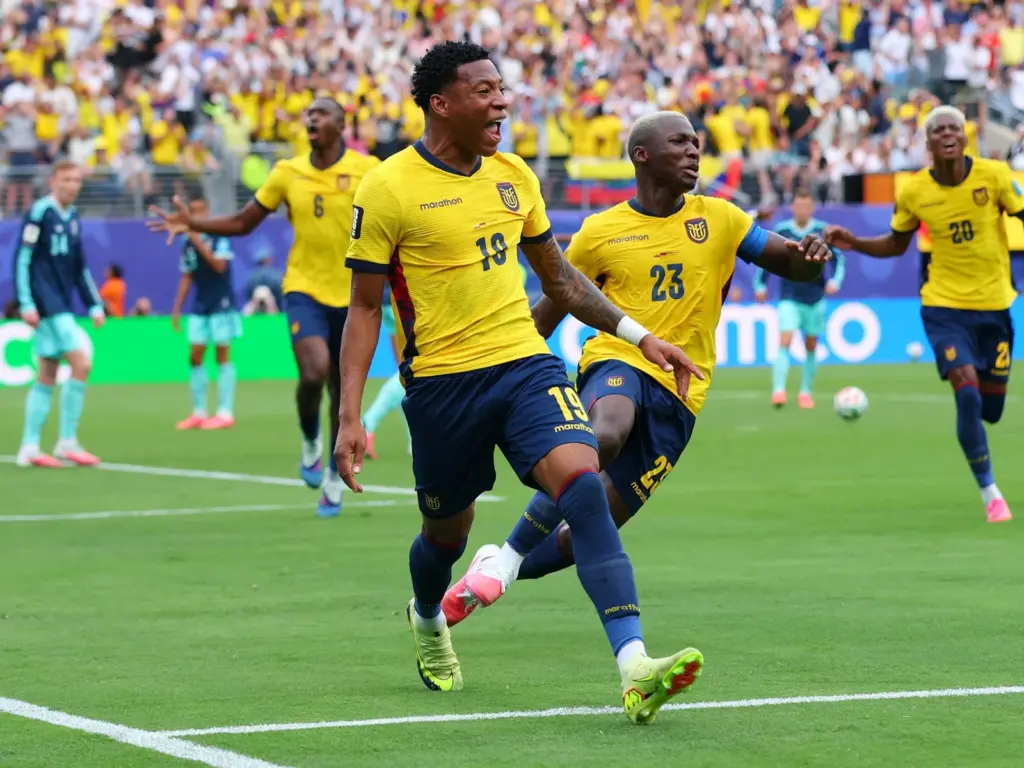 Ecuador secures World Cup knockout stage berth with 2-1 victory over Germany in New Jersey