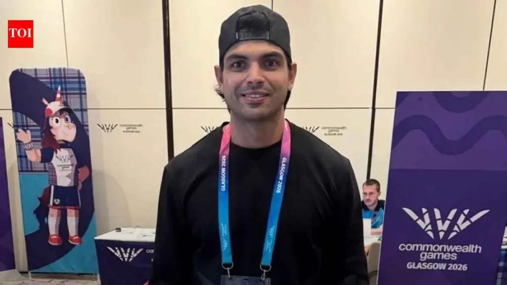 Glasgow: Neeraj Chopra prepares for Commonwealth Games javelin competition