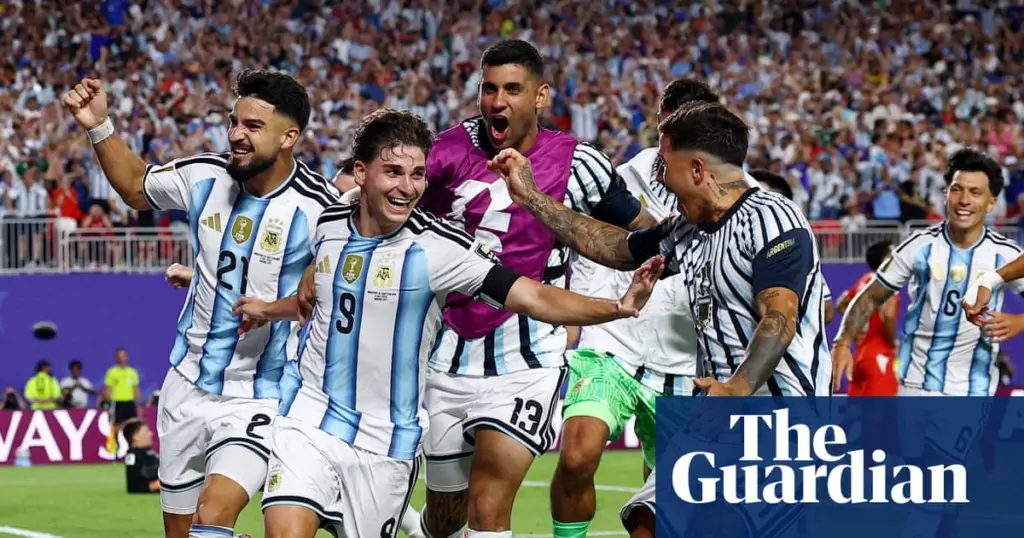 Argentina overcome Switzerland in extra time to reach semi-finals
