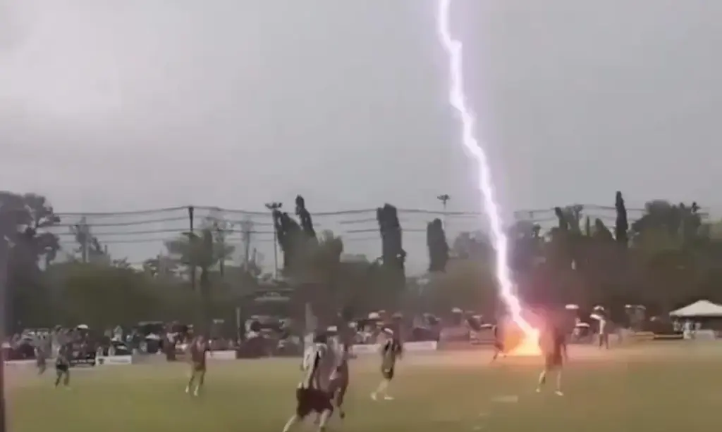 Narathiwat: Footballer killed, 12 injured by lightning strike during match